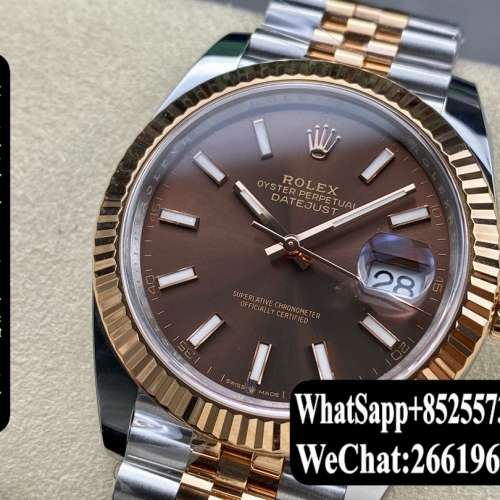 勞力士 Rolex datejust m126331-0002 41mm 間玫瑰金