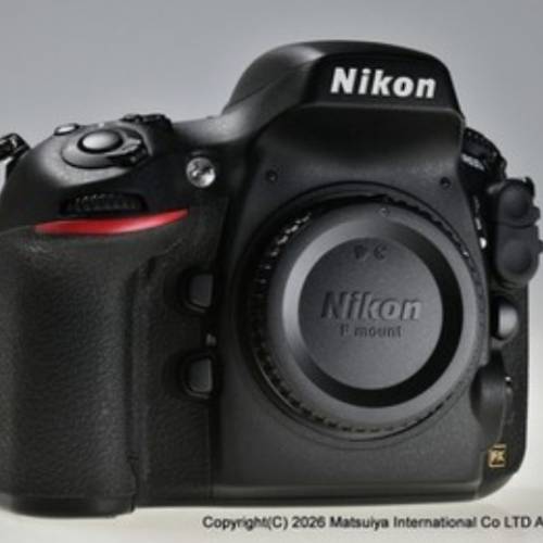 近乎完好 * 尼康 D800 3630 万像素数码相机机身快门计数 3529