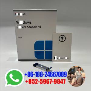 Server 2025 Standard Retail Box USB Pack USB Full Package Key License Code