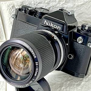 Nikon FE+35/105mm f3.5 Micro Ais *初學首選*