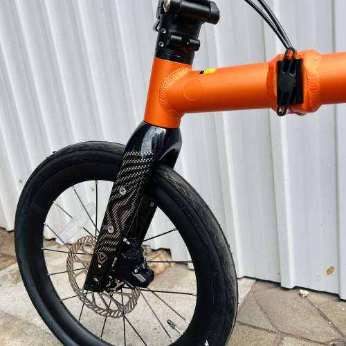 (靚價 橙色 同 限定櫻花粉色) 2026  新款 JAVA NEO 9速/12速電變 油剎桶軸 16吋349 ...