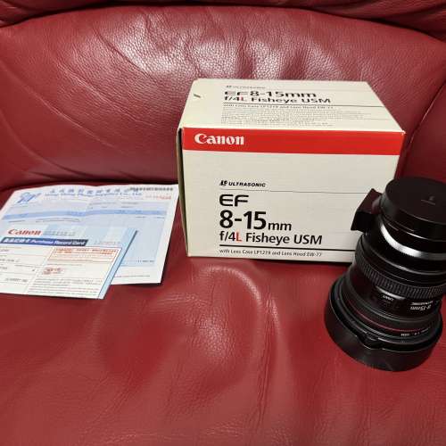Canon EF 8-15mm F4 L Fisheye USM廣角魚眼鏡頭