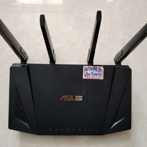 Asus RT-AX58U V2 AX3000 Dual-Band WiFi6 Router 88% New