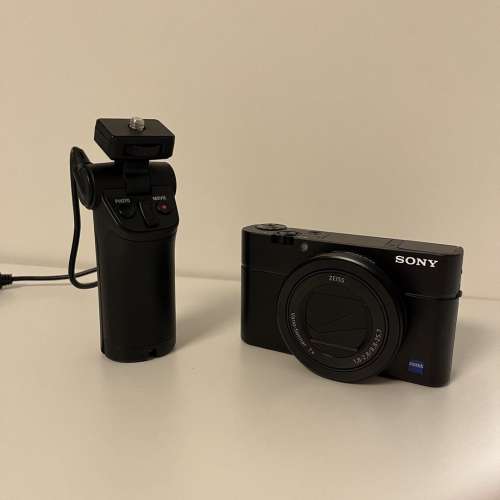 Sony RX100 III M3 Mark 3 相機及三腳架及拍攝手柄