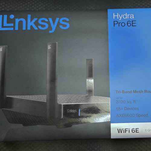 Linksys Hydra Pro 6E MR7500 三頻 Mesh 路由器