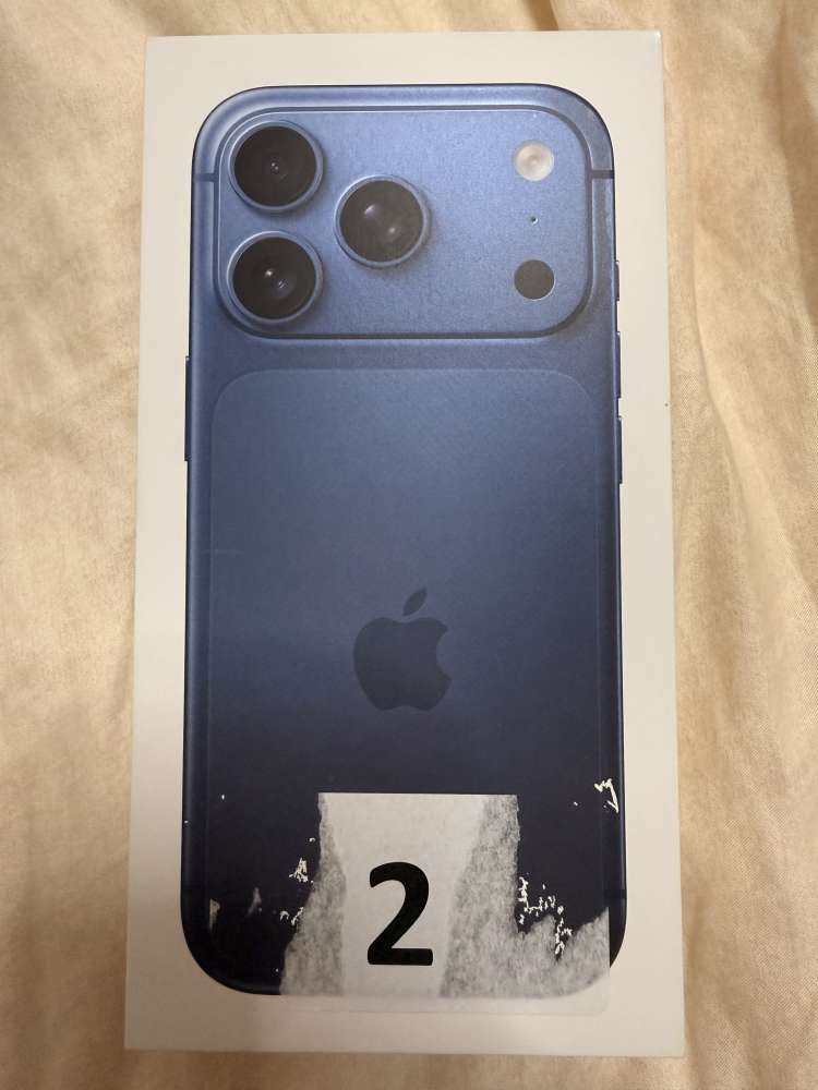 iPhone 17 Pro Deep blue 256GB - 二手或全新iPhone, 手機通訊