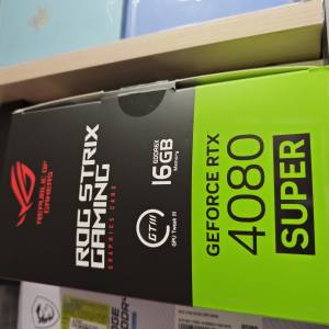 ASUS ROG Strix GeForce RTX 4080 SUPER 16GB 顯示卡
