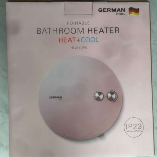 $380 100% 全新 未開封 德國寶 移動浴室寶 German Pool Portable Bathroom Heater ...