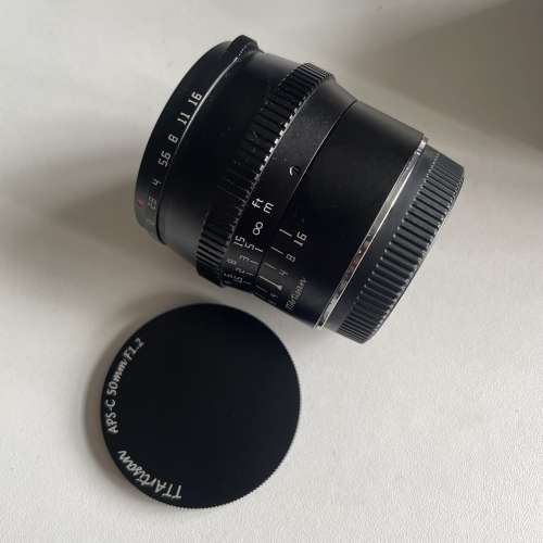 TTArtisan 50mm f/1.2 鏡頭 For M43