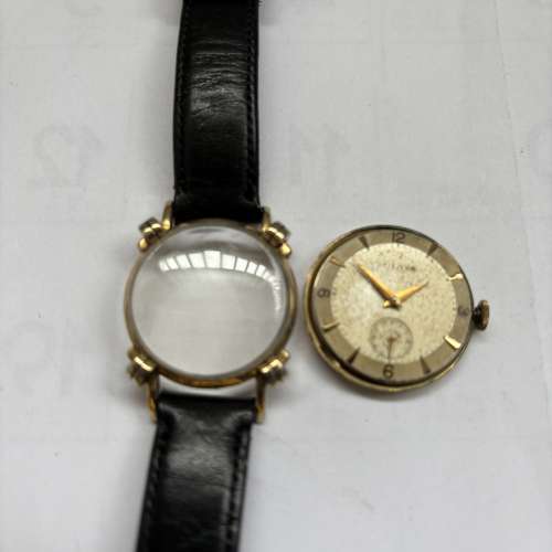 Bulova spider lug wrist watch