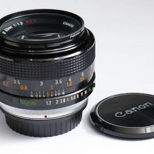 Canon FD 55 1.2 SSC (已改 EF mount)