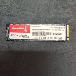 GreatWall 長城 512GB nvme