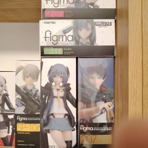 Figma 11盒 + 1支槍 （ 共12盒）