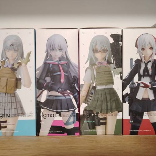 Figma 11盒 + 1支槍 （ 共12盒）