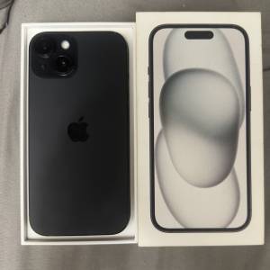 iPhone 15 256gb,港行雙卡極新，冇修冇拆，所有原裝，電池健康度80，有貼有套，全套...