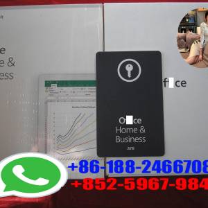 Office 2019 Home and Business Retail Box Mac Bind Key Pack Box Full Package