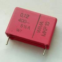 德國WIMA電容,0.12/ 400V.