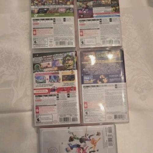 🎮任天堂 Switch Bundle HAC-001-01 带 5 个游戏。 Mario Cart Deluxe 8 及更多🕹