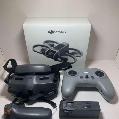 [觀塘實體店] 二手 DJI Avata2 Fly More Combo (主機全新未開封) 行貨+ Care Refres...
