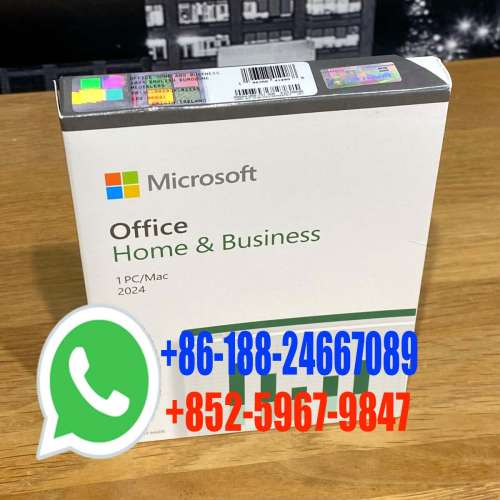Office 2021 Home and Business MAC Bind Key License Digital Key Code Use Lifetime