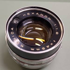Konica Hexanon 45mm f1.6