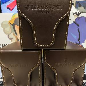 原廠AP愛彼便攜真皮錶盒  Original official gift Audemars Piguet Leather Travel...