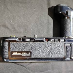Nikon 尼康 MD-12 MD12 grip 手柄 功能正常 95%new FM / FE / FM2 / FE2 / FA 通用