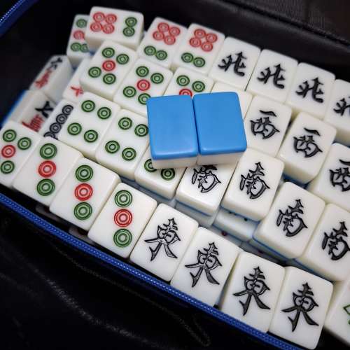 旅遊迷你麻將套裝連墊