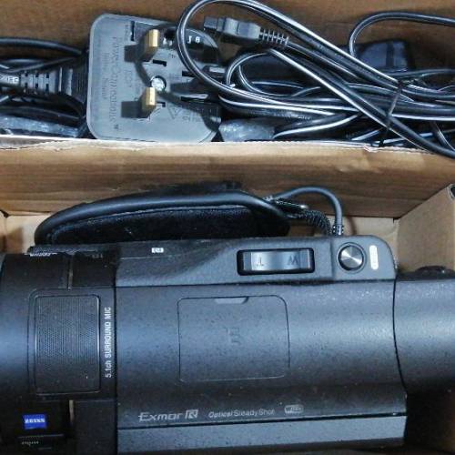 Sony FDR-AX100E 4K攝錄機 極新淨 試過正常 全套齊 內置SD