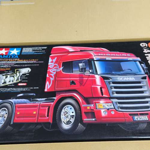 Tamiya 1/14 斯堪尼亞 Scania R620 Highline Blue Edition EP