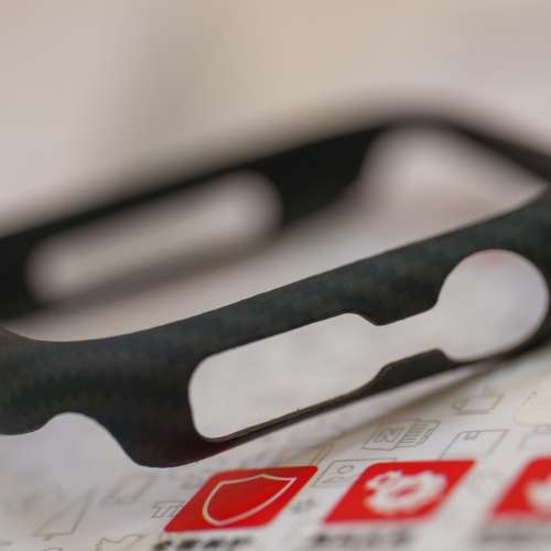 Apple Watch S10 / S11 - 46mm 超薄碳纖 + 透明全包保護 智能手錶保護殼 一套兩個