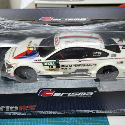 少有未拆盒CARISMA M40S BMW M4 DTM1/10 RTR（有搖控版）