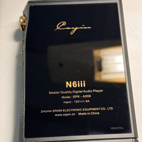 cayin n6iii 播放器