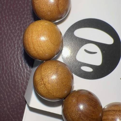 金丝楠木手串15粒 注意描述