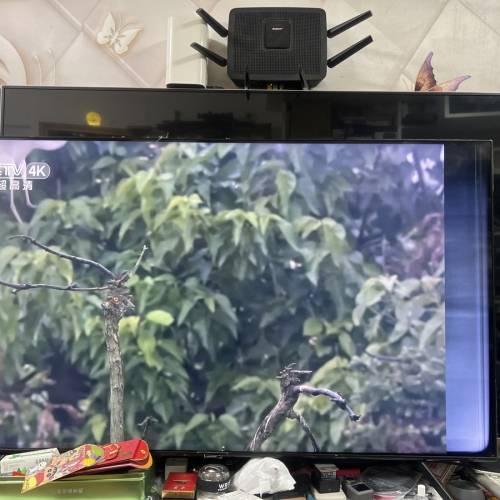 Samsung QA55Q60TAJXZK 4 k智能電視。注意描述
