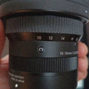 Sigma 10-18mm F2.8 DC DN for sony emount