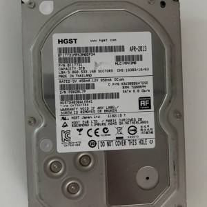 已使用 二手 硬碟 HGST 3TB HDD HD HARDDISK SATA