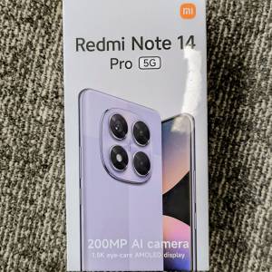 全新 New | 紅米 Note 14 Pro 5G 512Gb | Redmi Note 14 Pro 5G 512Gb
