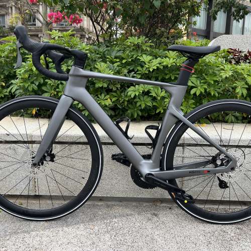 特價款式 2025 TWITTER R5 PRO 二代 24速碟剎桶軸碳纖維公路車 送水架前後蛙燈