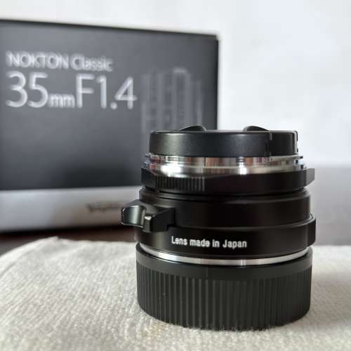 超級新淨 香港行貨 FULL SET 福倫達 Voigtlander Nokton Classic 35mm F1.4 II SC ...