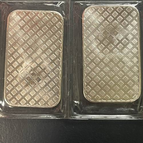 1安士999純銀 銀牌 2塊 共2安士 $1999