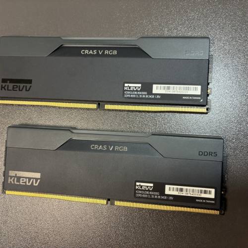 Klevv 科賦 CRAS V RGB DDR5 48GB CL30