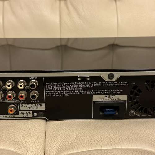 SONY 藍光 BLU-RAY DISC/DVD PLAYER BDP-S550 黑色 行貨 99%新 非常少用和新淨 操作...