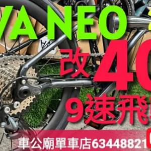 JAVA  Neo 20寸 9速！改 40 T。
