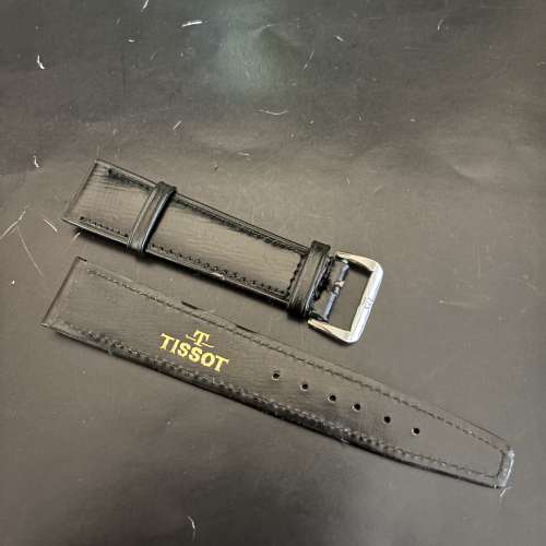 Tissot leather strap and buckle