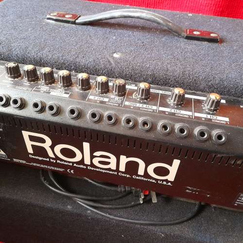 roland made in japan kc500 Keyboard Amplifier 音箱,可當小型 PA 音箱使用