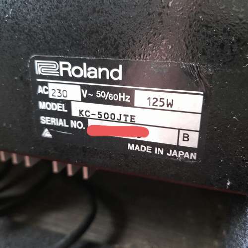 roland made in japan kc500 Keyboard Amplifier 音箱,可當小型 PA 音箱使用