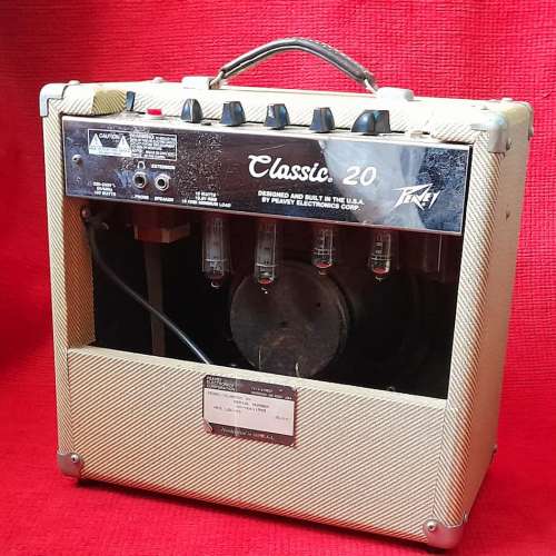 Peavey made in usa  全膽機  classic 20 all tube Guitar Combo Amp &nbsp;Vintage 90...