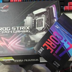 I7 8700K + ROG STRIX Z370-I GAMING + CRYORIG ITX 散熱