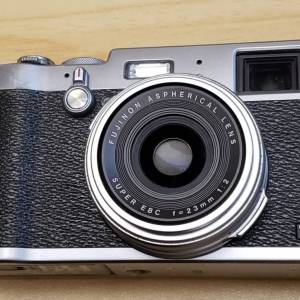 Fujifilm X100T Sliver (富士 x 100t   x100 第3代 銀色 數碼相機) -  快門次數 小...